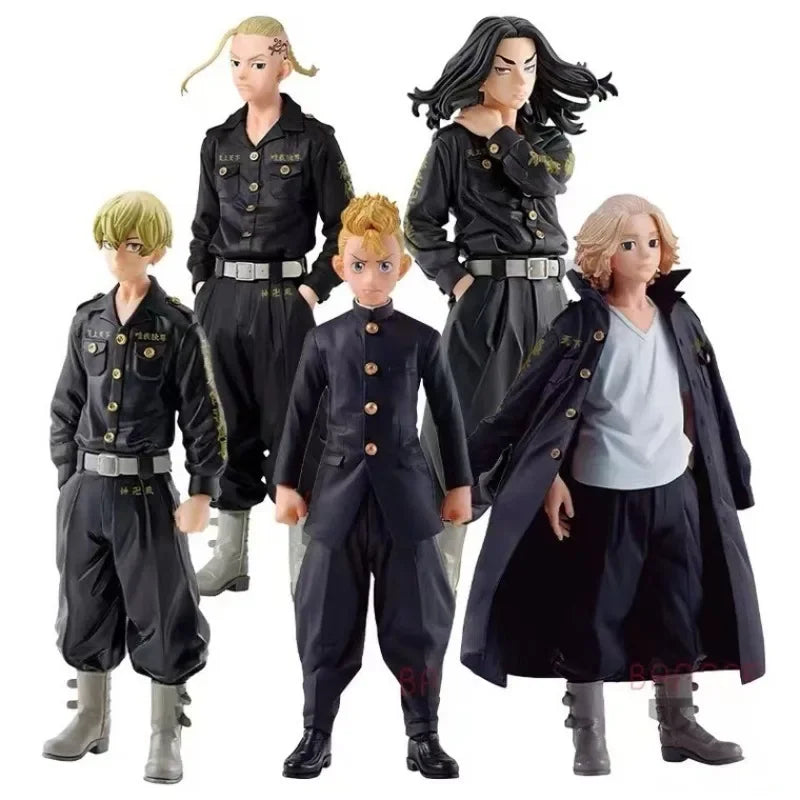 Tokyo Revengers Actionfiguren – Mikey, Draken, Baji und Chifuyu Sammlerstücke