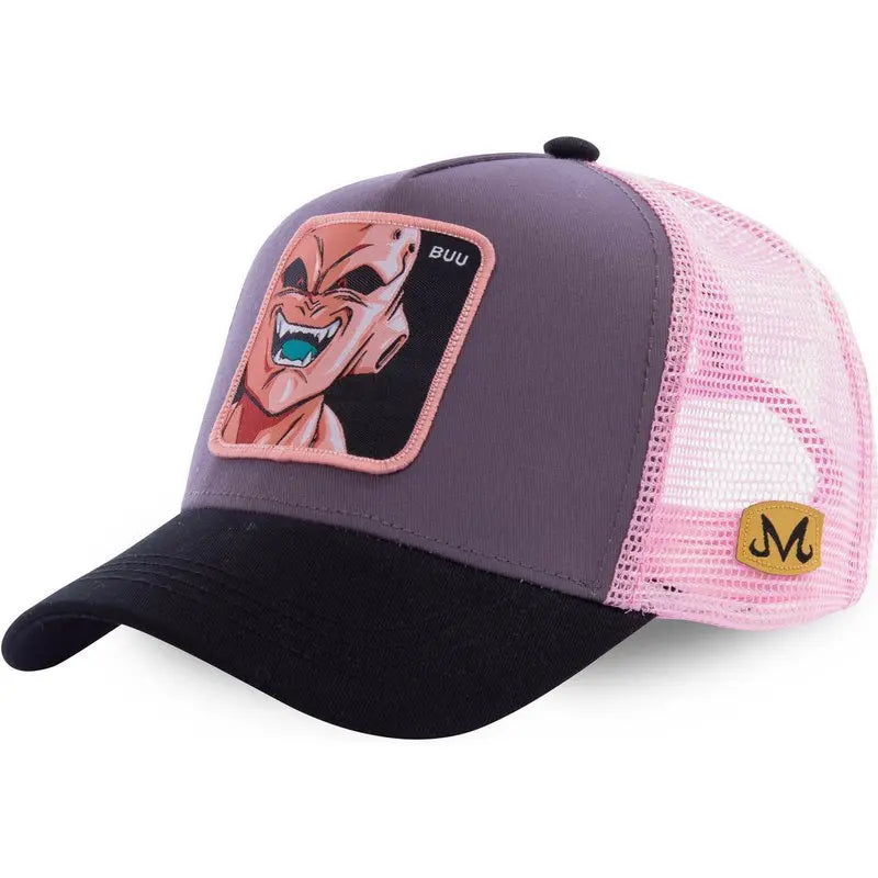 Hochwertige Dragon Ball Z Son Goku Baseballkappe – verstellbare Trucker-Mütze aus Baumwolle für Männer und Frauen