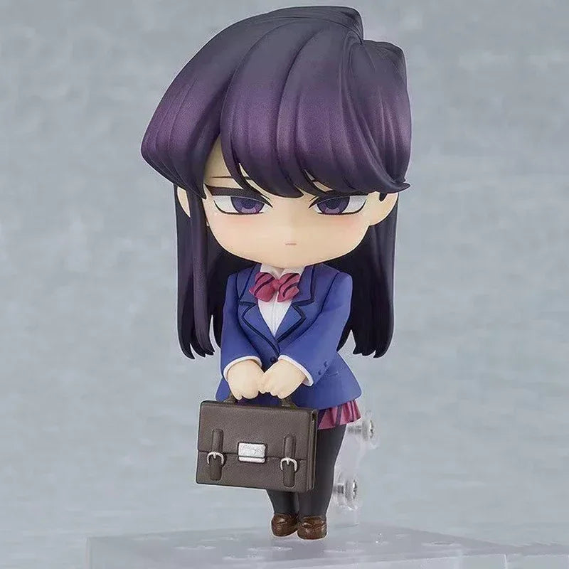 Anime Cute Komi San Figure Model School Uniform Action Figure Nendoroid