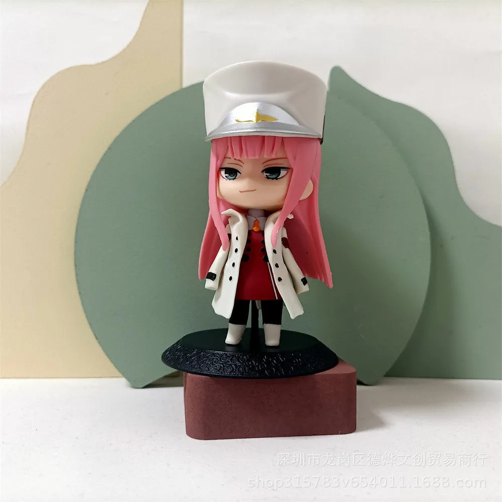 Liebling in der FranXX Anime Figur 02 ZERO TWO Kawaii Modell Statische Spielzeug Dekoration Geschenke