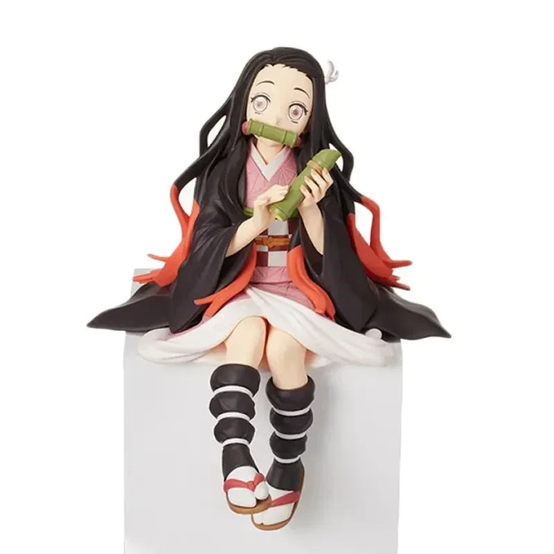 Figurines d'action Demon Slayer - Poupées Nezuko, Zenitsu, Giyuu, Kyojuro et Mitsuri de 15 cm | Jouets pour enfants et collectionneurs