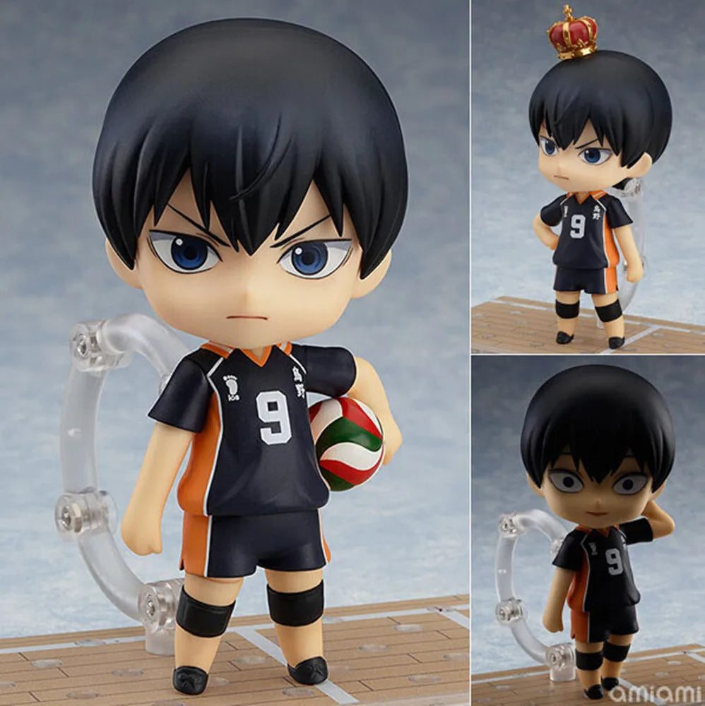 Haikyuu!! Animationsspiel-Peripheriegeräte Hinada Kageyama Nendoroid-Figuren
