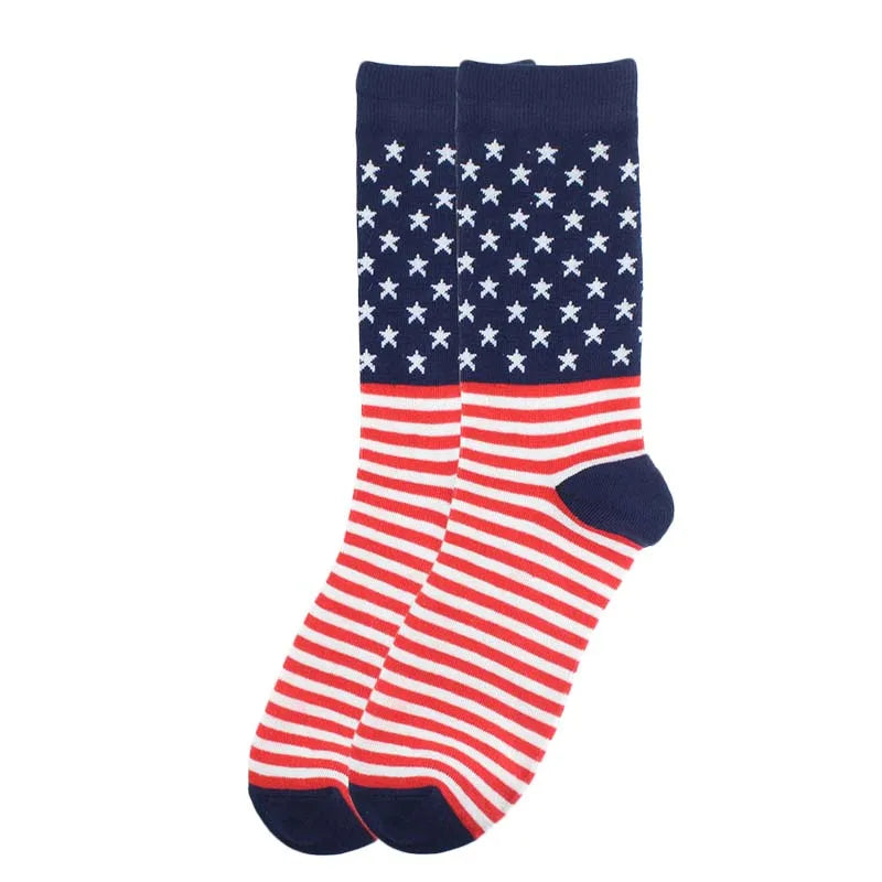 Lustige Socken Charakter Abstrakt 3D Fake Hair Sokken
