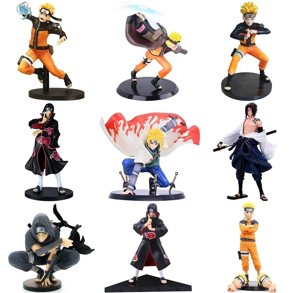 Naruto Blindbox-Figuren – Kakashi & Sasuke Mystery Box, exquisites Anime-Sammelgeschenk