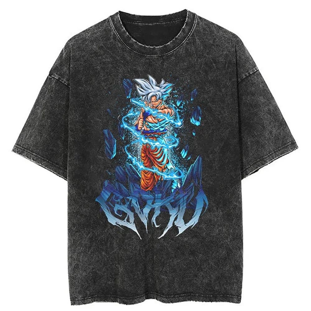 Trendy Harajuku Dragon Ball Streetwear Tee