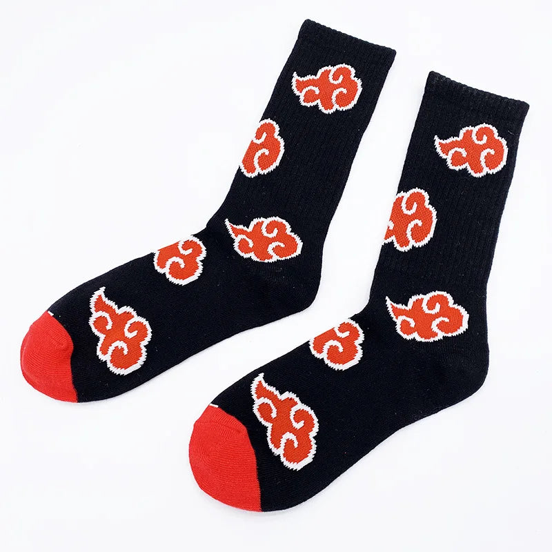 Socken mit Anime-Cartoon-Charakteren für Herren – Cosplay-Skateboard-Stil