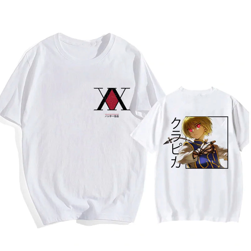 Kawaii Hisoka & Killua T-Shirt Hunter X Hunter Devil Eye Cartoon Anime Tee