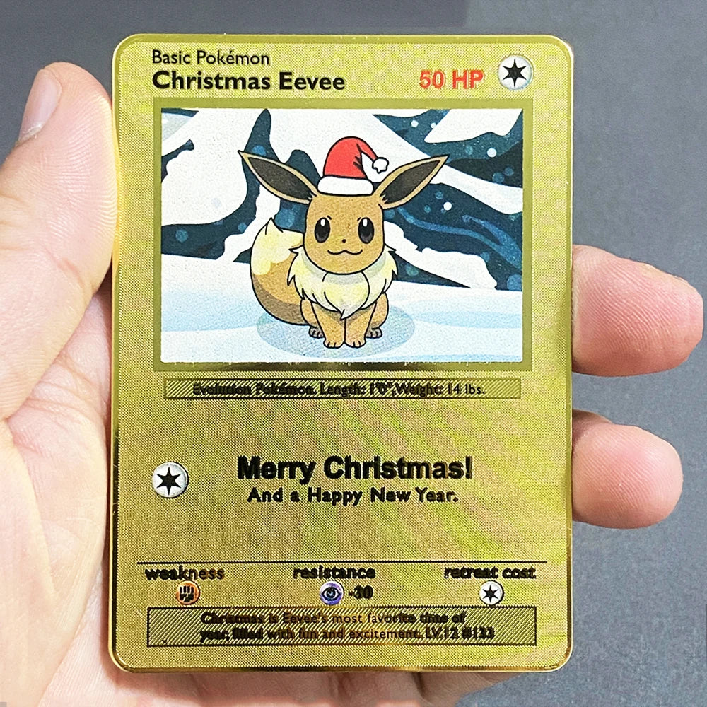 Pokemon Metall Karten Englisch Anime Pikachu Charizard Vmax GX V Buchstaben Spiel Sammlung Karte Kind