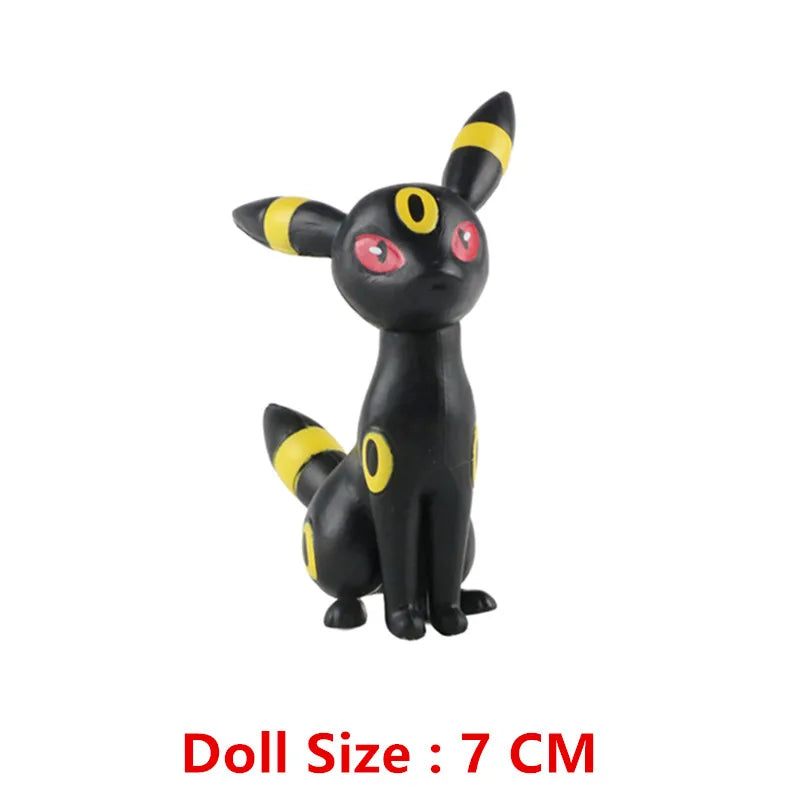 Pokémon-Anime-Figuren – Gengar, Pikachu, Evoli und weitere Sammelspielzeuge