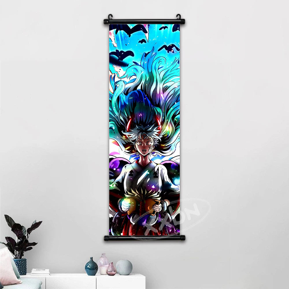 One Piece Anime Wall Art Interior Canvas Prints Zoro Painting Luffy Gear 5 Poster