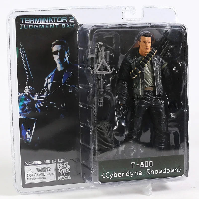 NECA Terminator 2 Arnold Schwarzenegger PVC Actionfigur Sammlermodell Spielzeug 7" 18cm