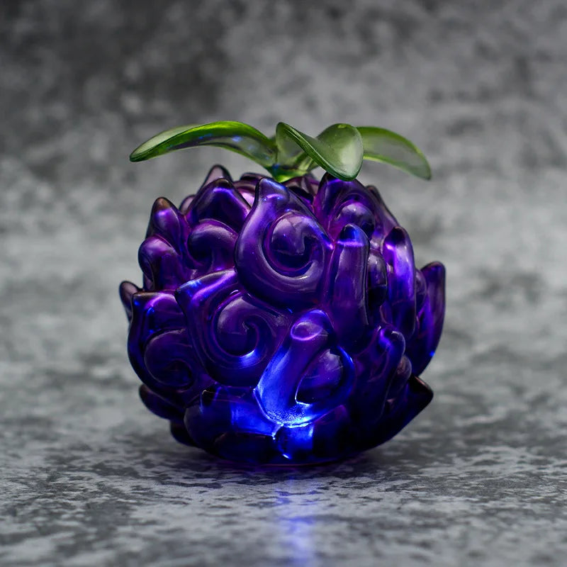 One Piece Teufelsfruchtfiguren – Nika Gum-Gum & Flame-Flame Cursed Fruit Sammlermodell Spielzeug & Ornamente