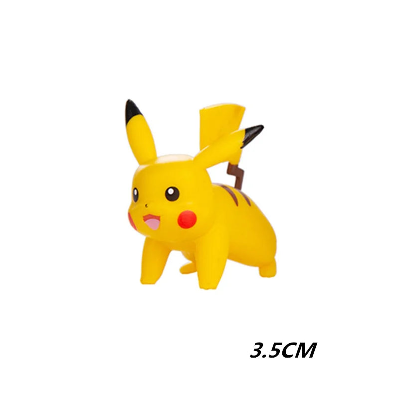 Pokemon 4-13Cm Neue Cartoons Film Anime Figur Pikachu Mewtwo Action Modell Spielzeug
