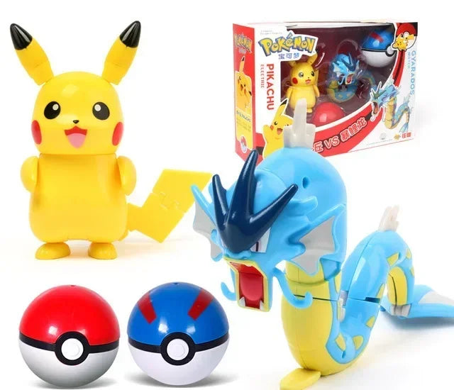 Pokemon Ball Variante Spielzeug Modell Pikachu Jenny Schildkröte Tasche Monster Action Figur Spielzeug