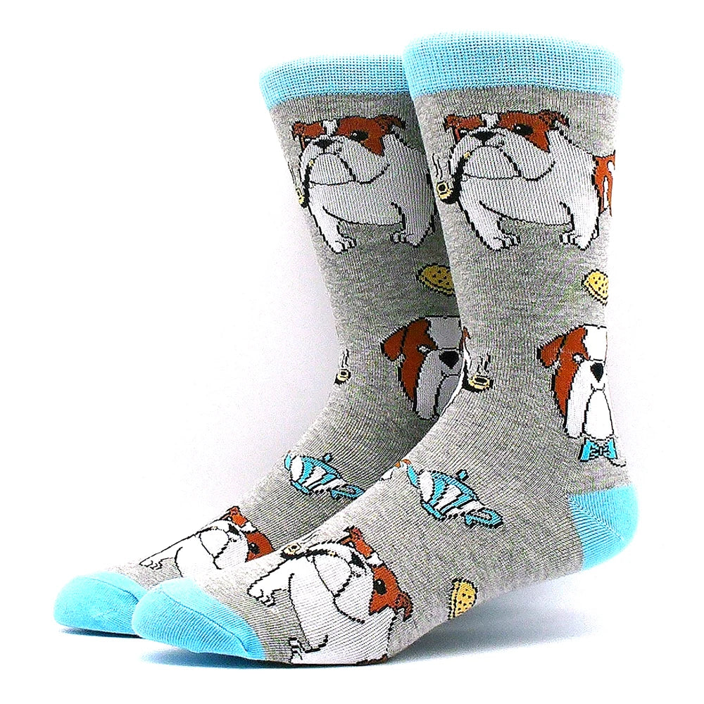Lustige Alien- und Dinosauriersocken aus Baumwolle – Crazy Shark & Planet Designs