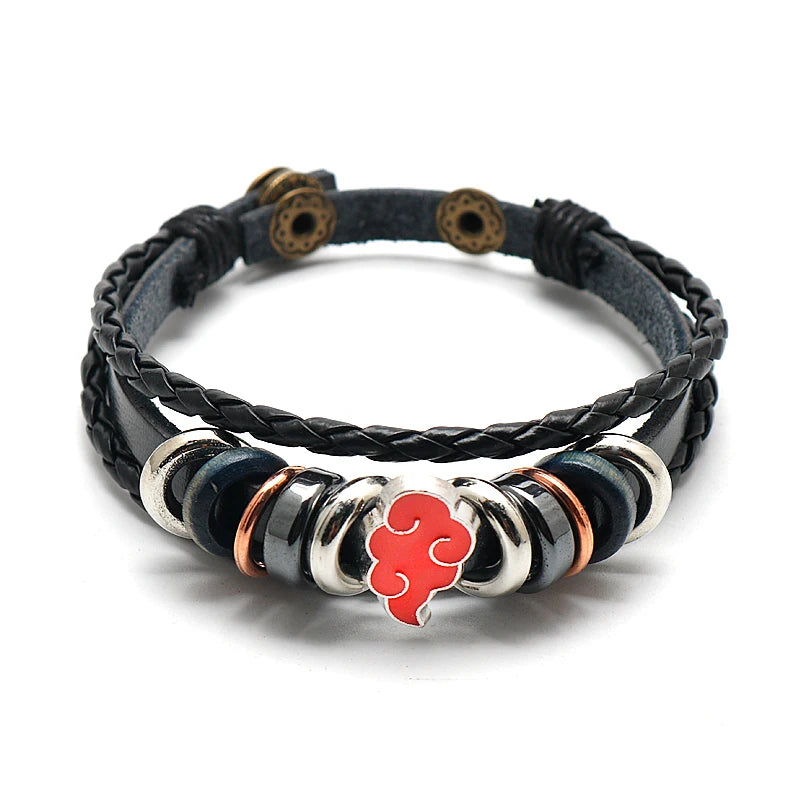 Attack on Titan Lederarmband – Wings of Liberty Armband mit Gürtelschnalle, Anime Schmuck