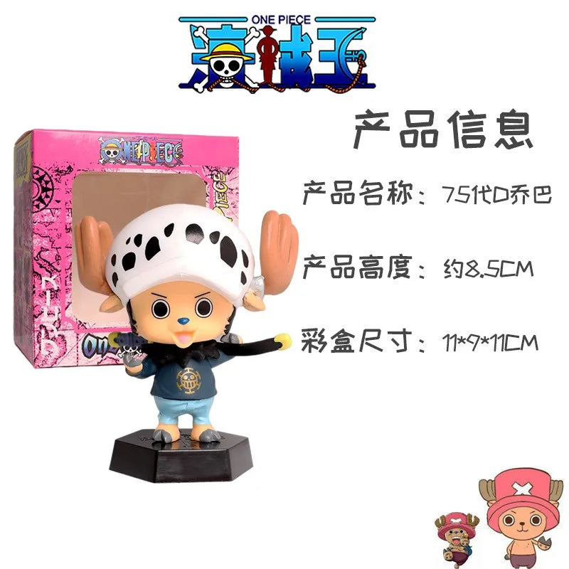 Figurine d'anime One Piece Tony Tony Chopper Cos Luffy Saber Modèle Buggy Jouet Figurine d'action Collectionner Cadeaux
