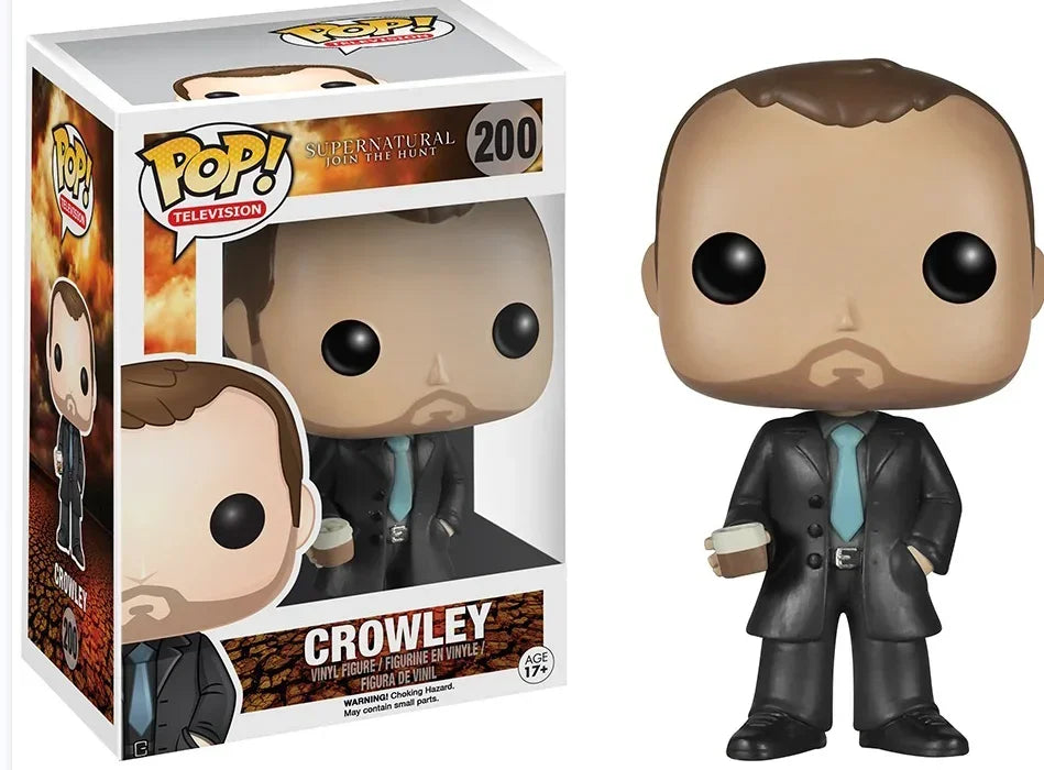 Funko POP TV Supernatural Figures - Sam, Dean, Castiel & Crowley | Hot Topic Exclusive Vinyl Collectibles