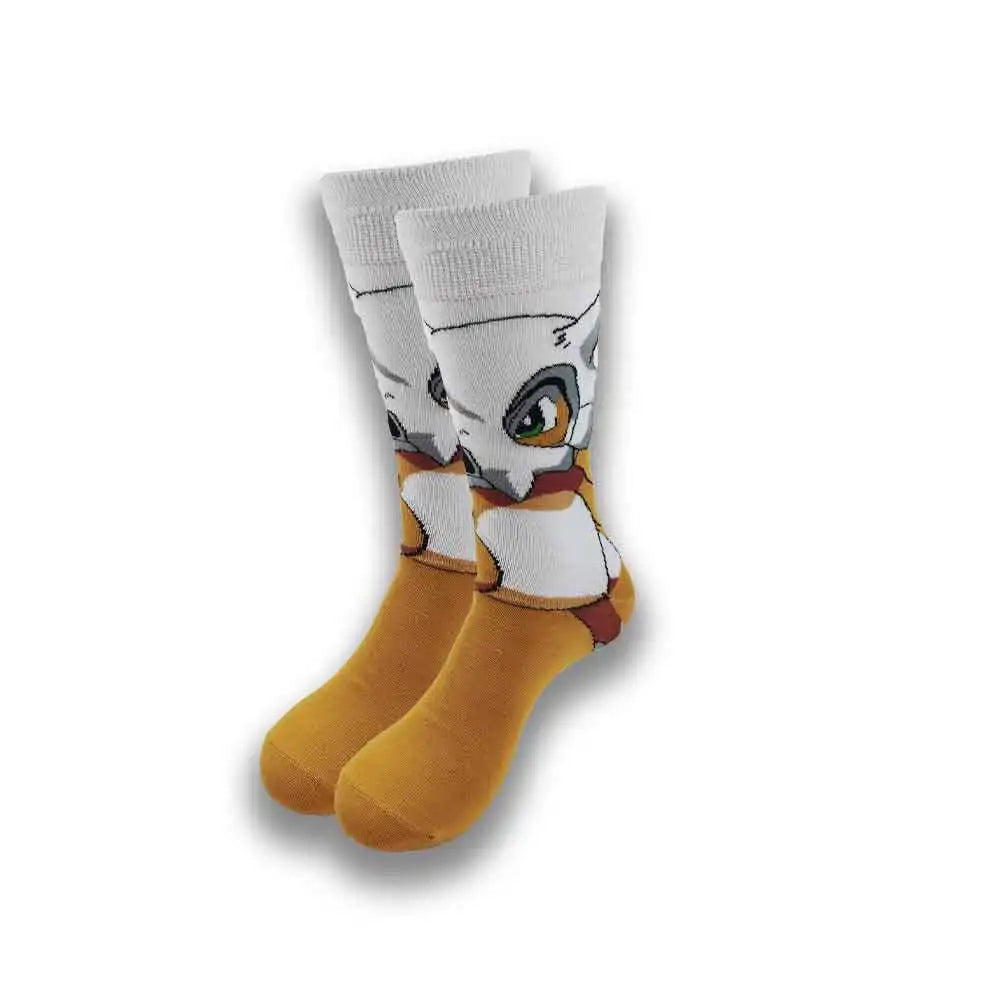 Cartoon-Langsocken – Fröhliche Anime-Crew-Socken mit coolen Street-Fashion-Designs