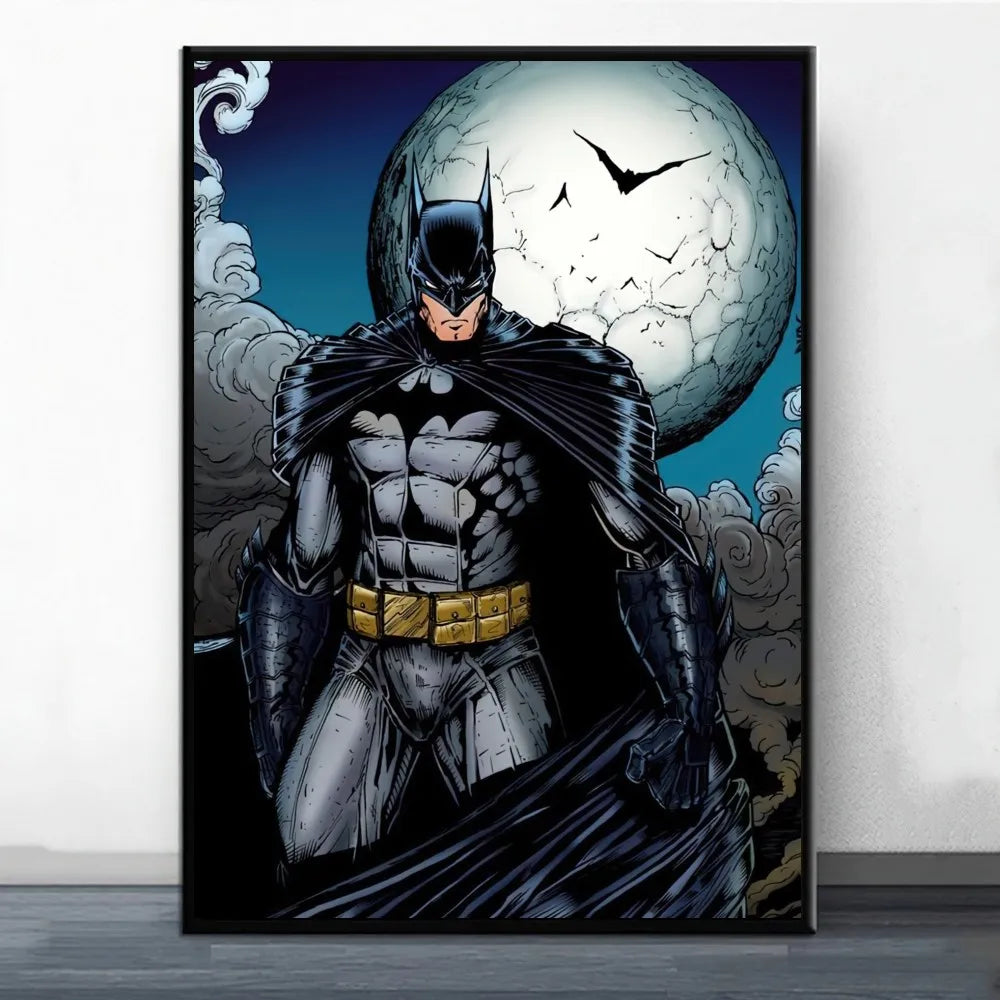 Beast Kingdom Batman Poster Painting Wall Pictures Decor Sticker