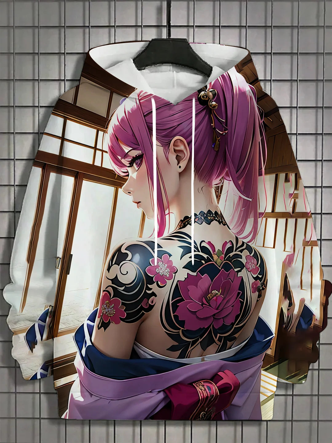 Neue Hoodies mit Anime-Print – Modische Herbst-/Winter-Sweatshirts für Männer und Frauen