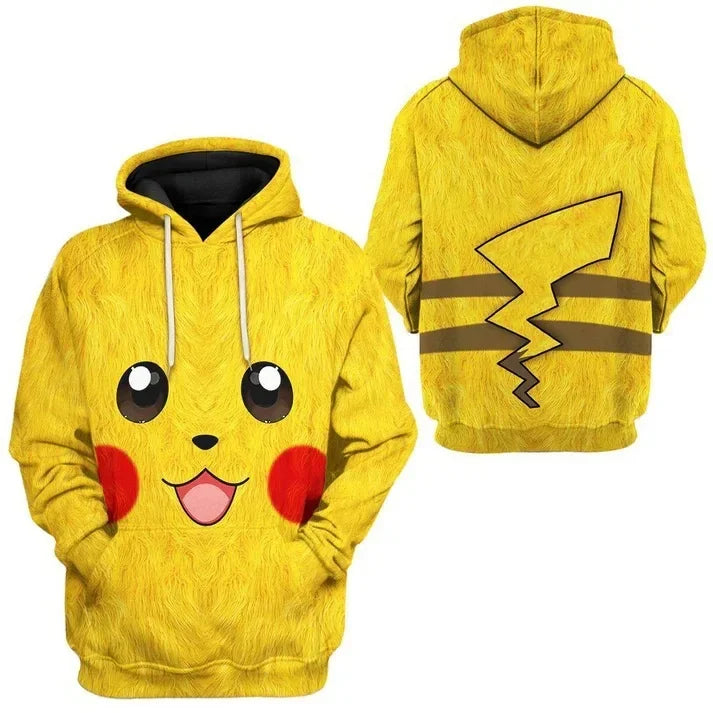Cute Pokemon 3D Print Sweatshirt for Children