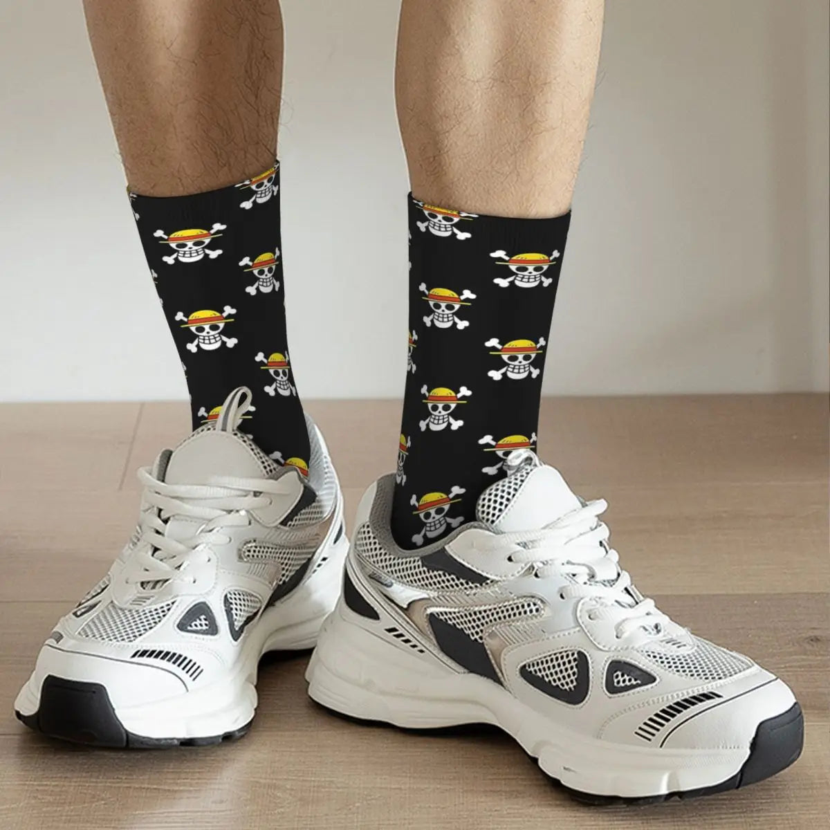 One Piece Anime Socken – Lustige Luffy Polyesterstrümpfe