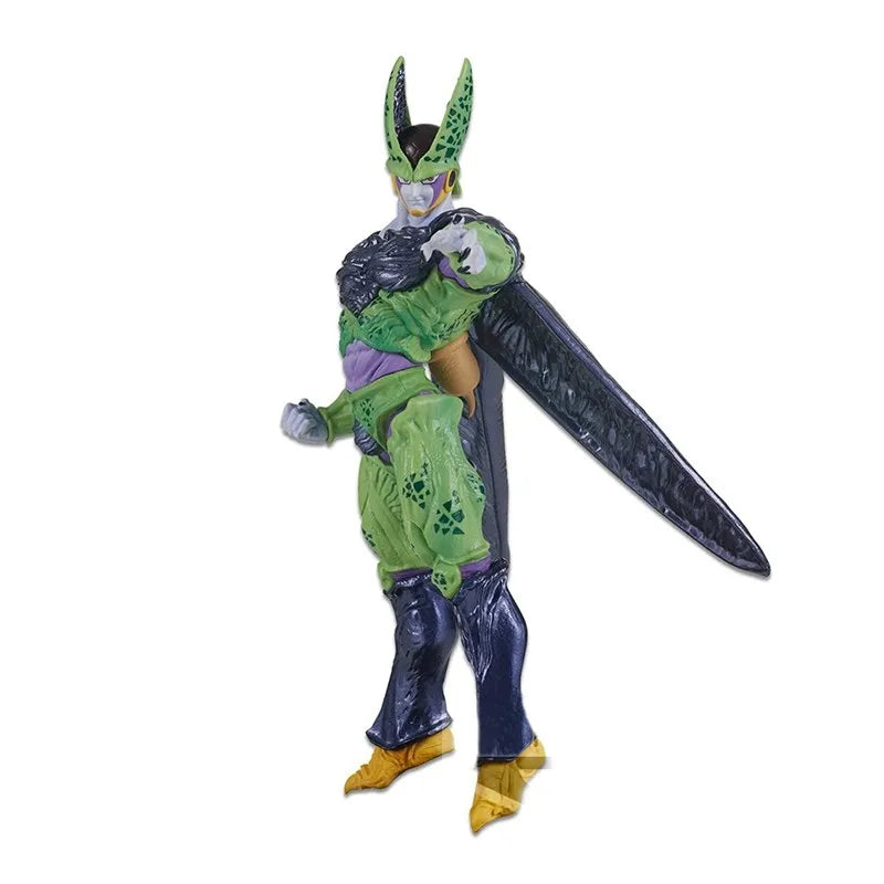 22 cm große Dragon Ball Z Cell-Actionfigur – PVC-Sammelmodell | Anime-Ornamente und Spielzeug