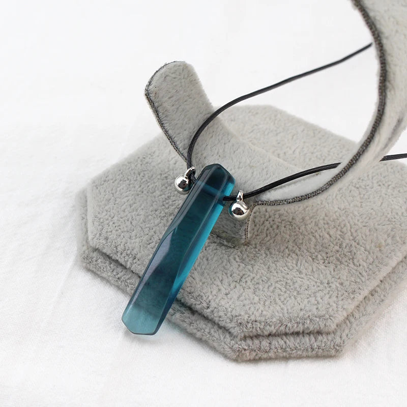 Hokage Tsunade Jade Pendant – Uzumaki Gemstone Charm Necklace, Anime Cosplay Jewelry Prop