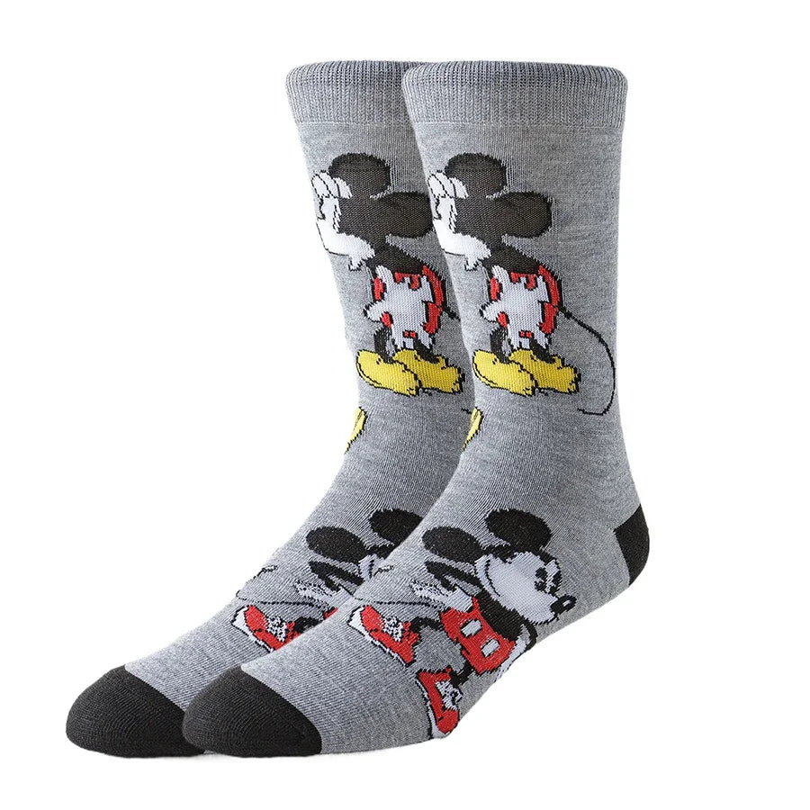 MINISO Disney Cartoon Anime Socken Herren Damen Neuheit Lustige Designer Socken