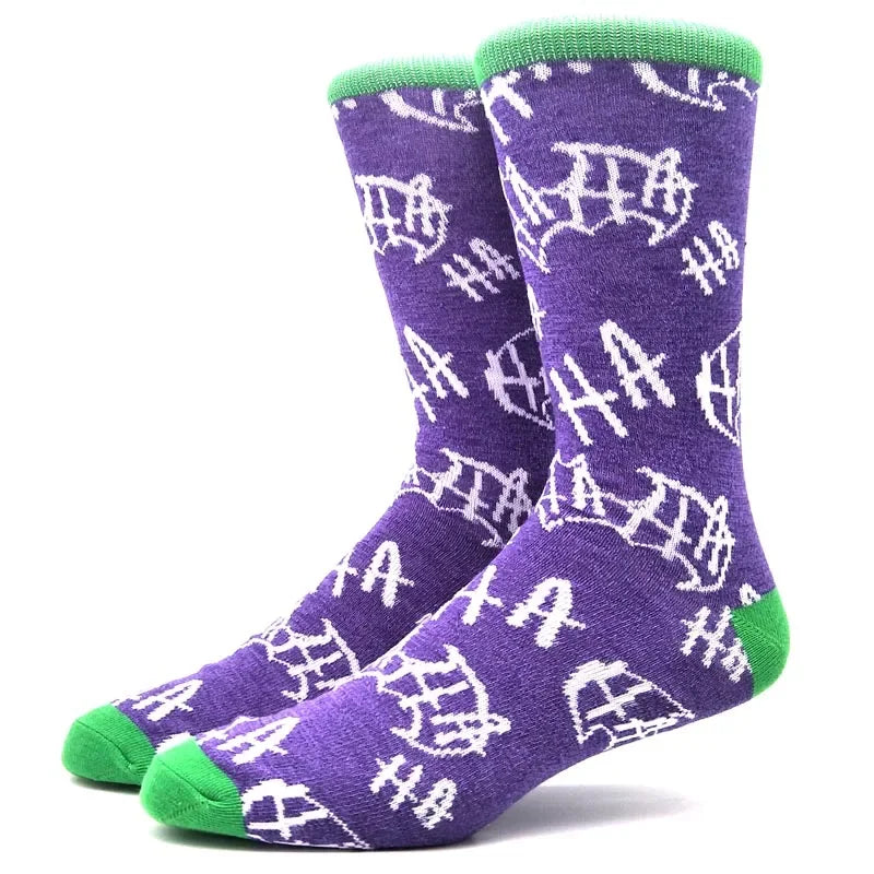 Modische Anime-Socken – Lustiger Hip-Hop-Stil mit hochwertigen Cartoon-Mustern