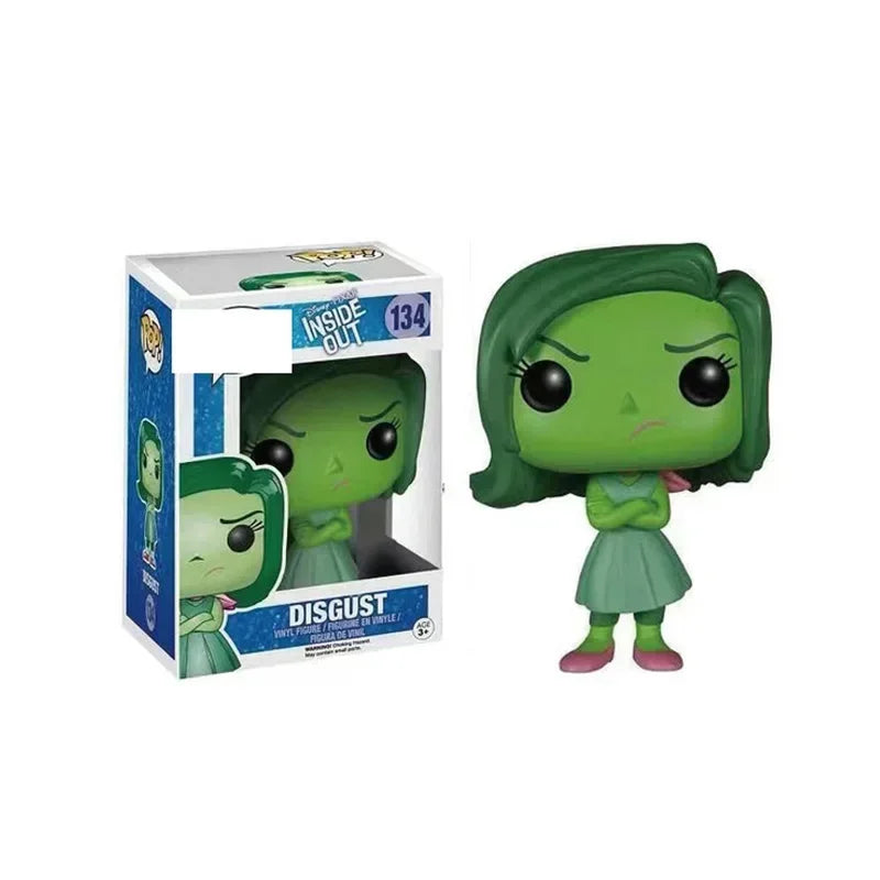 Inside Out2 Actionfigur Spielzeug Freude Wut Angst Ekel Modell Figuren