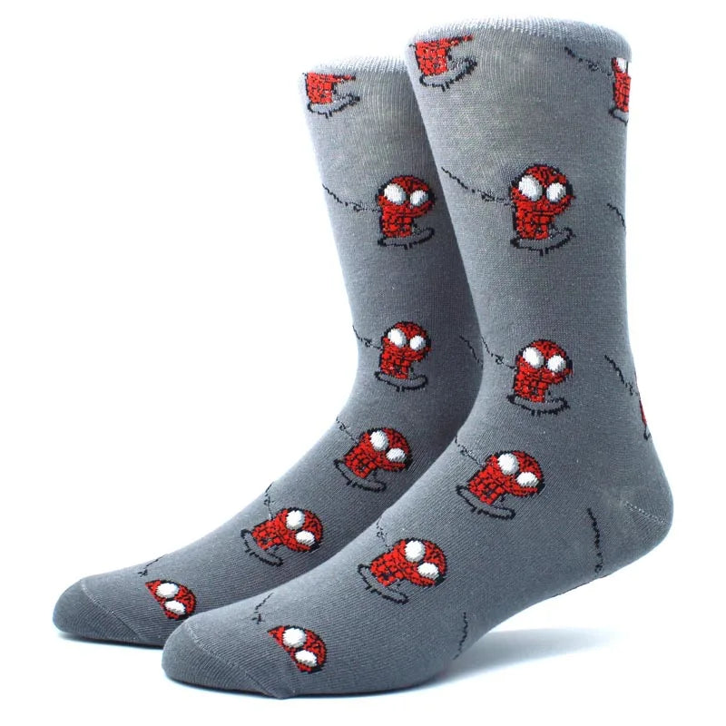 1 Pair New Anime Movie Socks – Cotton Crew, Role-Playing Calf Socks