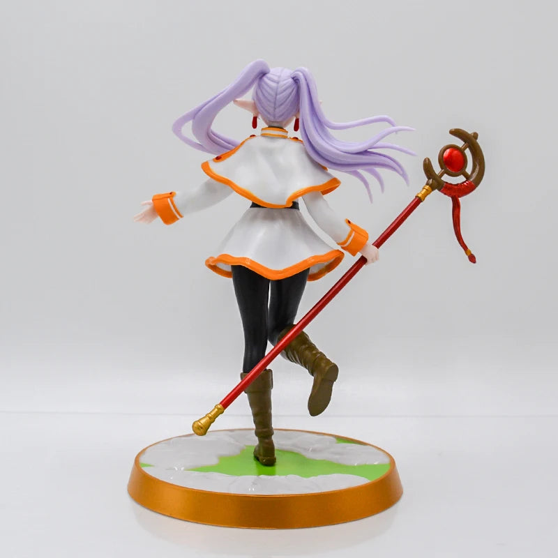 21 cm große Frieren: Beyond Journey's End Frieren Anime-Figur – PVC-Actionfigur und Sammlerpuppe