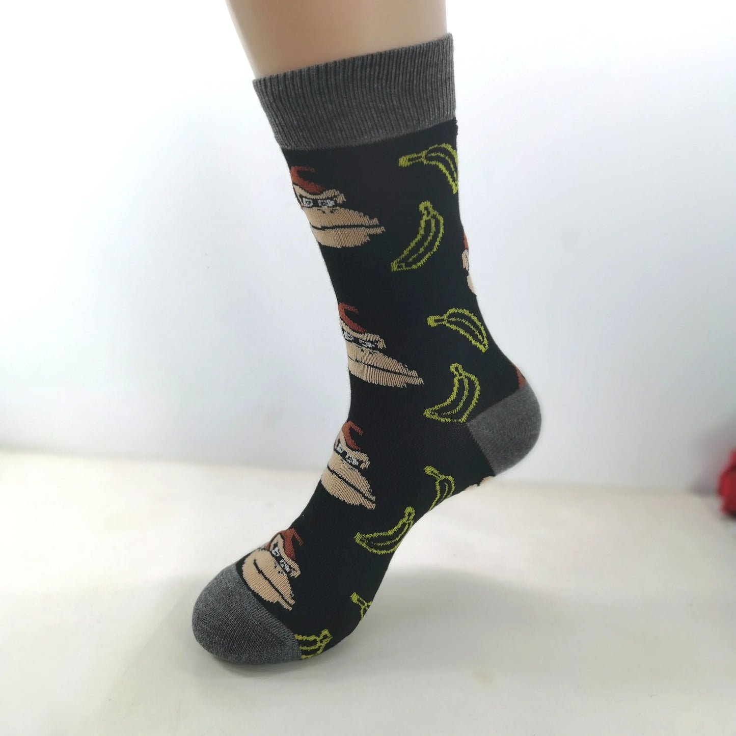 Lustige Socken mit Cartoon-Anime-Motiv – Hip-Hop-Aufdruck, originelle und bequeme Unisex-Skateboard-Crew-Socken