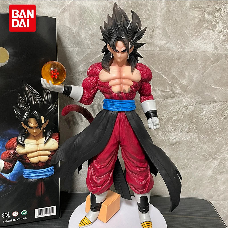 29 cm große Dragon Ball Gogeta SSJ4-Figur – Super-Saiyajin 4, Goku & Vegeta-Modell