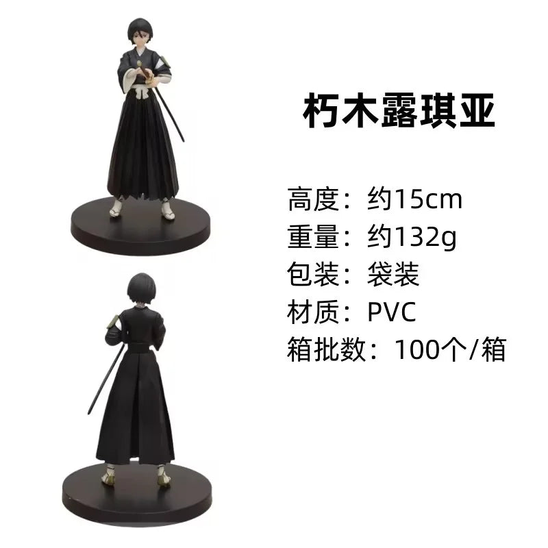 18,5 cm BLEACH Kuchiki Rukia Figur – PVC Sammlermodell Spielzeug & Schreibtischdekoration