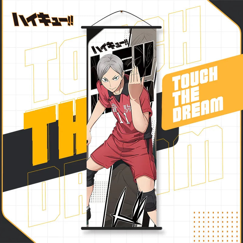 Haikyuu!! Hanging Posters Tobio Kageyama Wall Paintings Anime