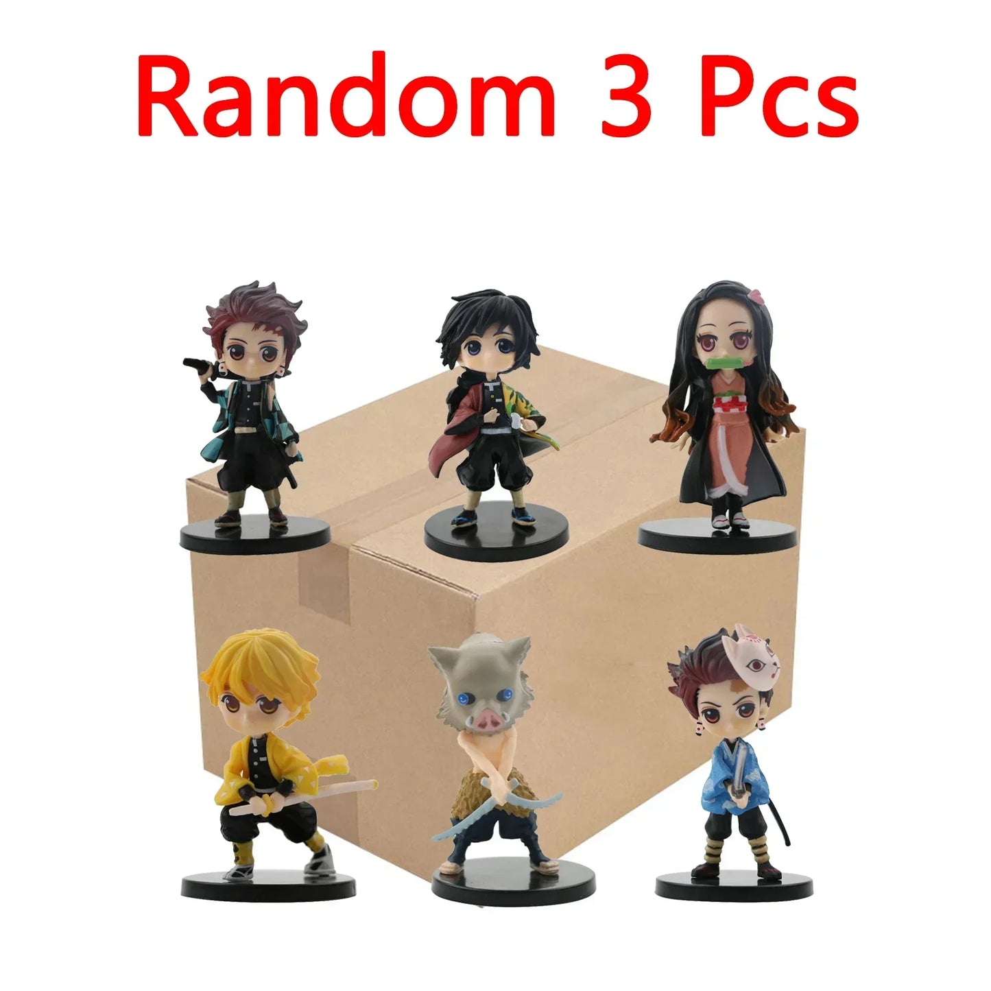 Figurines Demon Slayer Looking Up – Kamado Tanjirou & Nezuko MH Modèles de jouets à collectionner