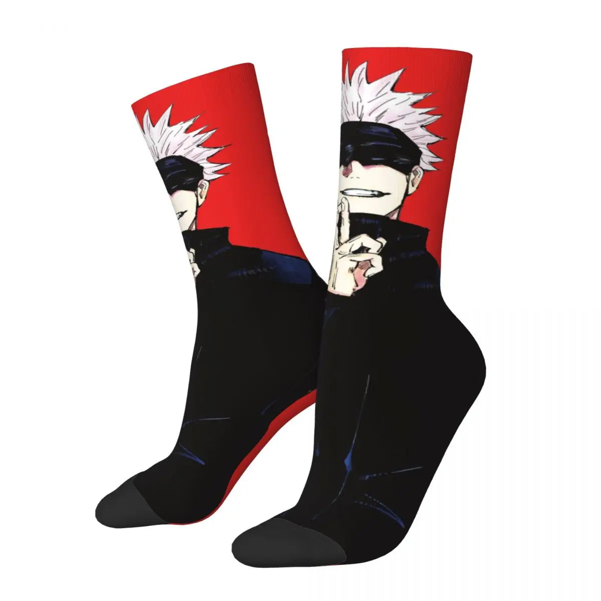 Jujutsu Kaisen Anime Socken, Satoru Gojo Unisex Socken W