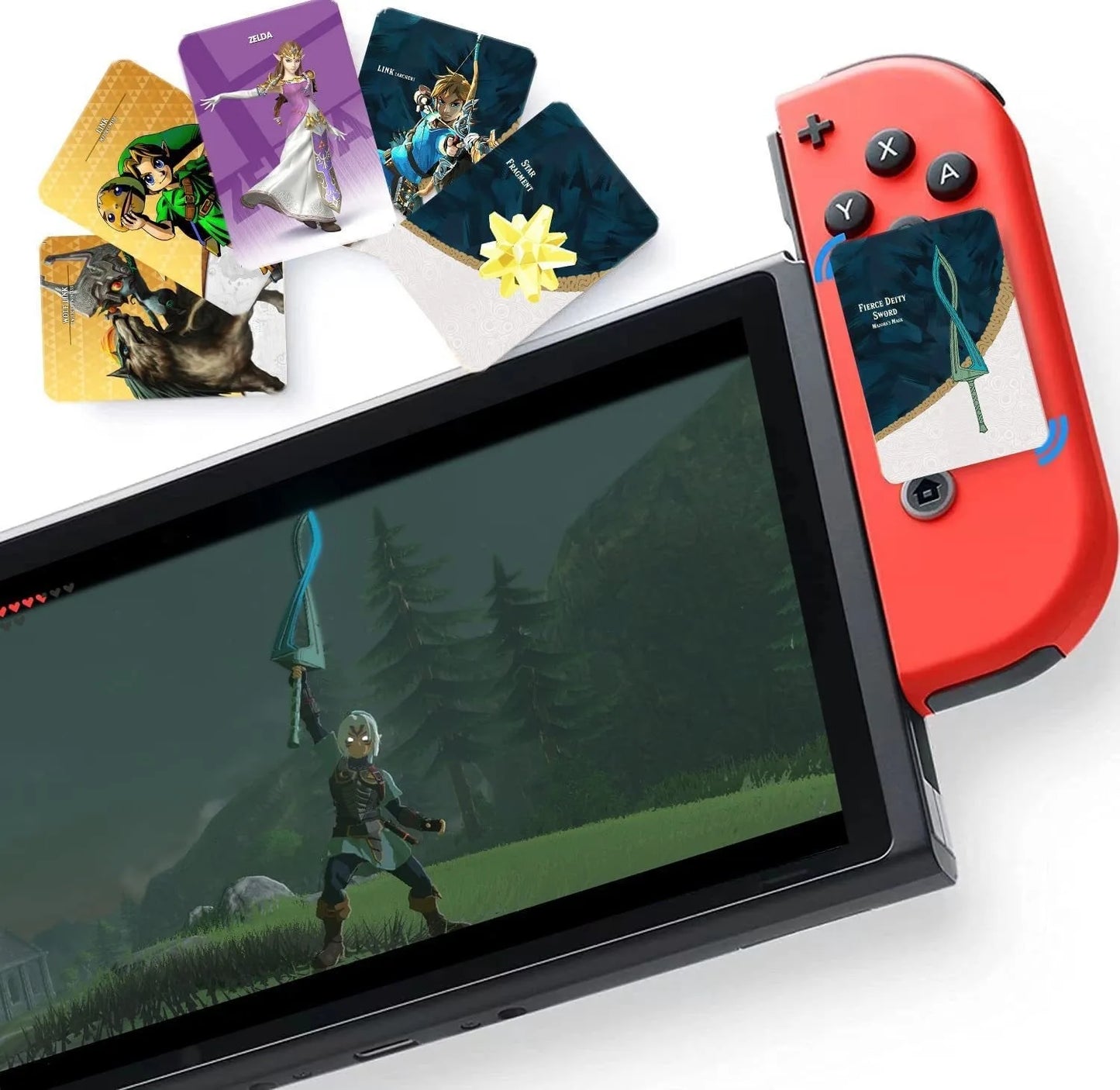 Neuer Stil, 40 Stück Zelda Amiibos-Karten gelten für die Legende