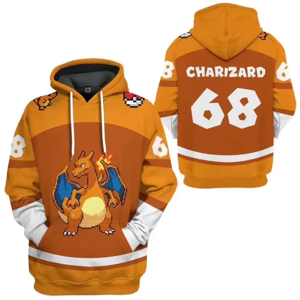 Cute Pokemon 3D Print Sweatshirt for Children