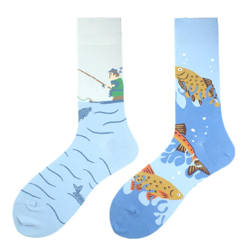 AB Professional Lustige Socken – Tier-, Musik- und Bierdesigns