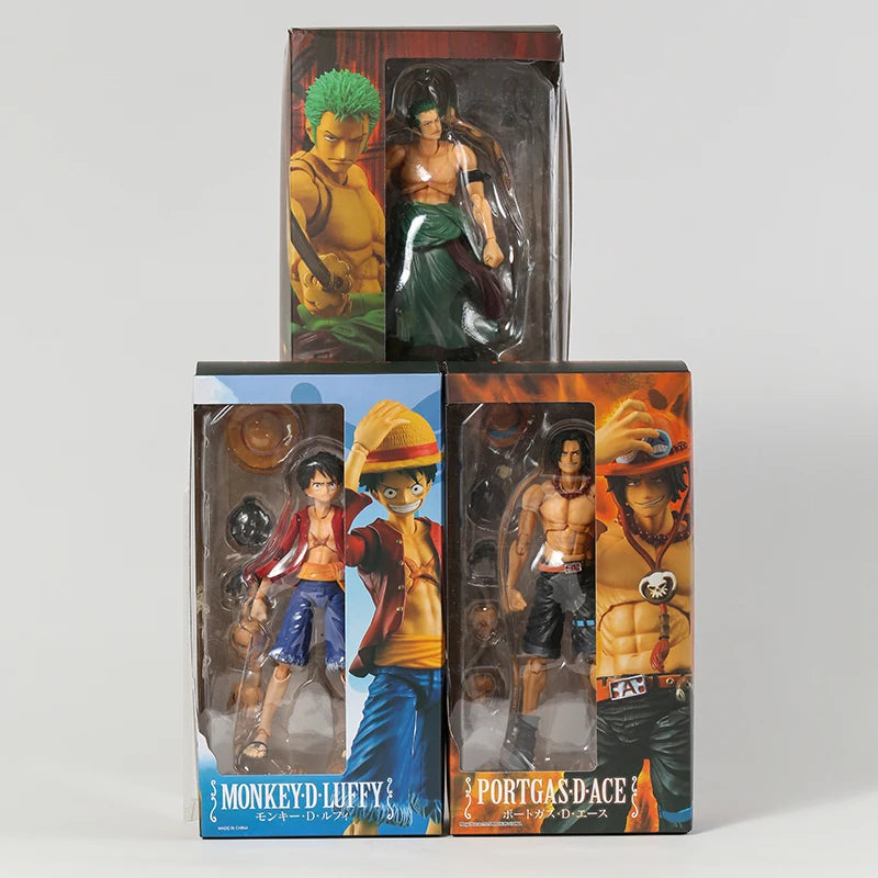 Lot de 8 figurines Shichibukai One Piece – Donquixote Doflamingo, Marshall D. Teach, Dracule Mihawk et Bartholomew - Modèle de jouet à offrir