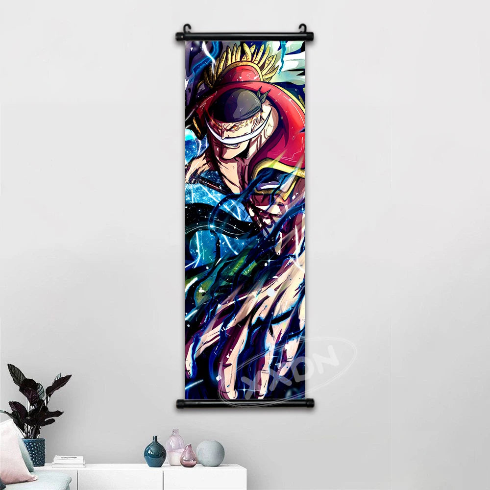 One Piece Anime Wall Art Interior Canvas Prints Zoro Painting Luffy Gear 5 Poster