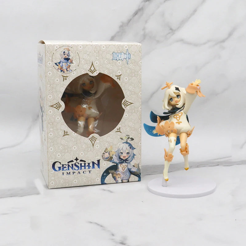 Figurine d'anime Genshin Impact de 13 cm Kawaii