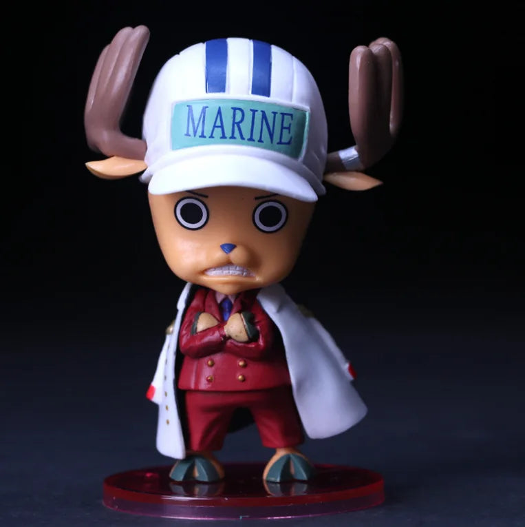 Figurine d'anime One Piece Tony Tony Chopper Cos Luffy Saber Modèle Buggy Jouet Figurine d'action Collectionner Cadeaux