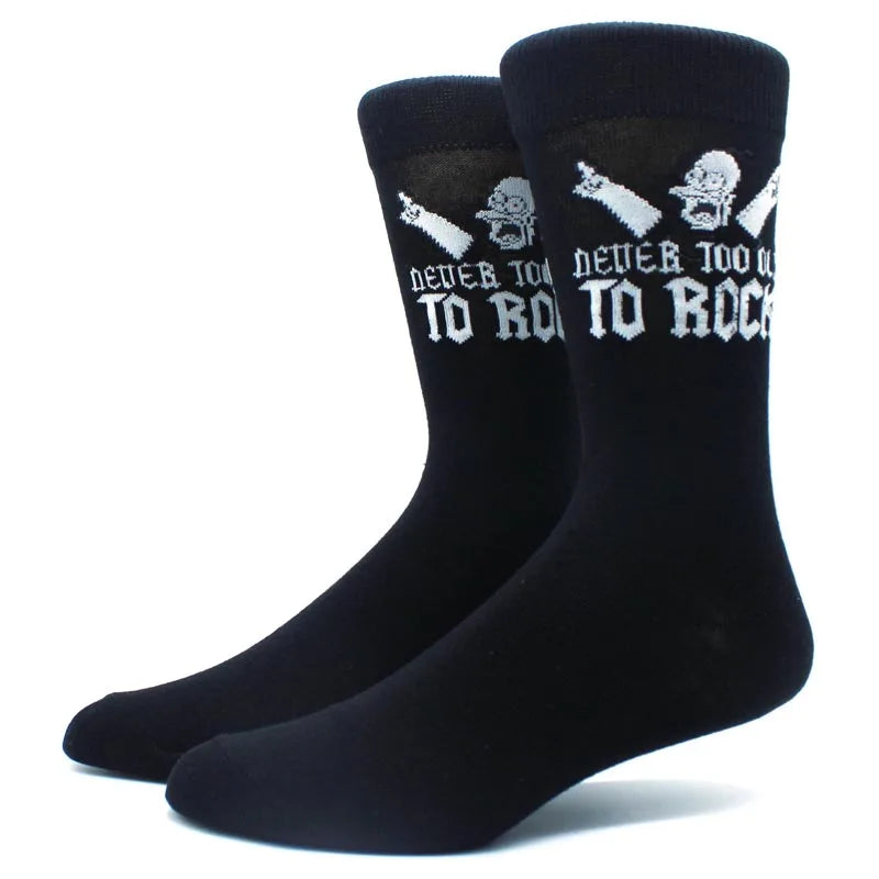 1 Pair New Anime Movie Socks – Cotton Crew, Role-Playing Calf Socks