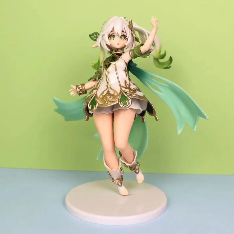 Genshin Impact Figur Nahida 19CM PVC Anime Lesser Lord Kusanali Modell Spielzeugsammlung Actionfiguren