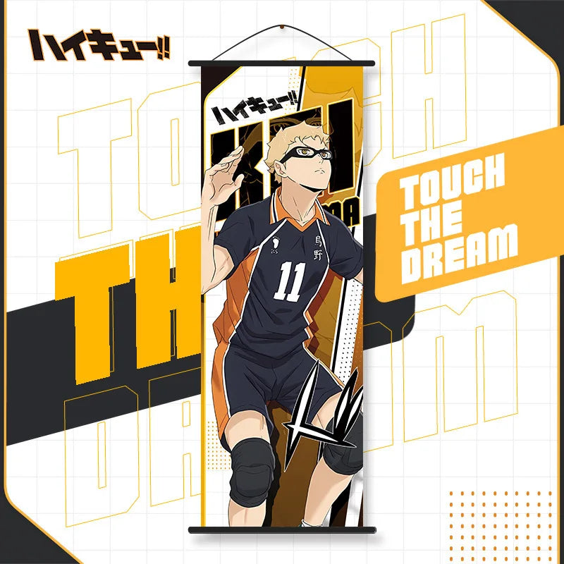 Haikyuu!! Hanging Posters Tobio Kageyama Wall Paintings Anime